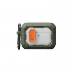 Carcasa UAG Plasma compatibila cu Apple AirPods Pro 3, Olive 11 - lerato.ro